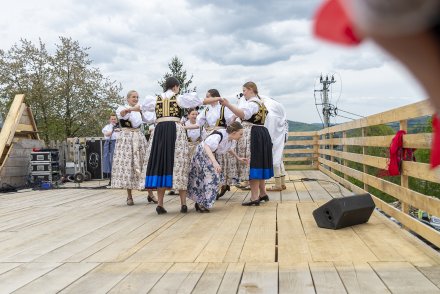 Wiślański Wygón Łowiec - występ Zespołu Regionalnego "Wisła""